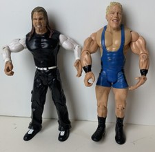 Lot 2 WWE Jakks 2004 Jack Swagger Jeff Hardy 2003 Wrestling Action Figure WWF