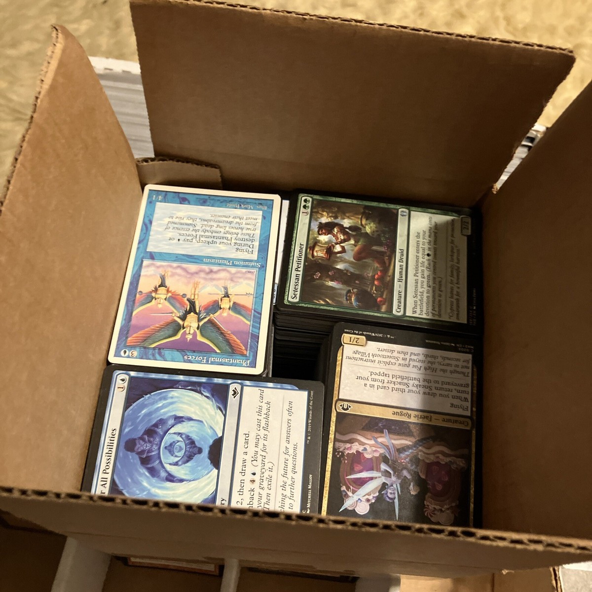 Over 1000 Magic The Gathering Cards No Basic Lands/tokens With