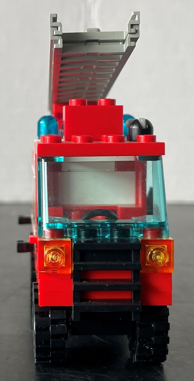LEGO 6480 Hook and Ladder Truck, Vintage 1986, 100% Set-Minifig 