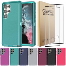 Case For Samsung S22 Ultra/S22 /S22 5G Heavy Duty Phone Cover / Screen Protector