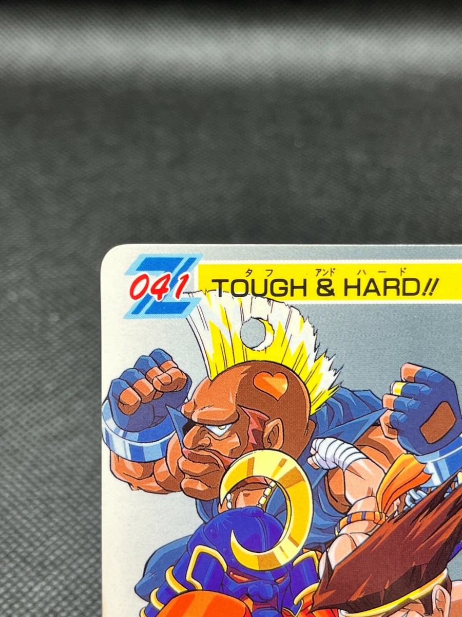 早い者勝ち【希少・美品】ストリートファイター ZERO カードダス 41 No.41 Street Fighter ZERO Carddass Card Alpha CCG JAPAN BANDAI