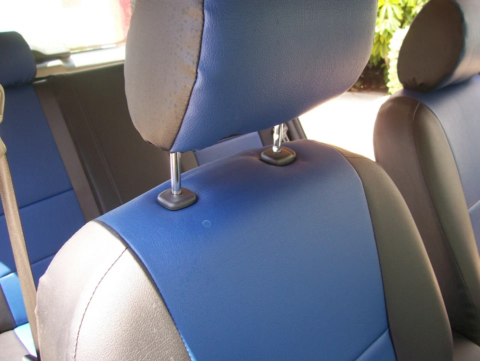 FUNDAS DE ASIENTO PARA SUZUKI SX4 2007-2014 IGGEE S. CUERO AJUSTE PERSONALIZADO DELANTERAS 13 COLORES Foto 4 de 4