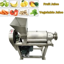 Automatic Spiral Fruit and Vegetable Crushing and Juicing Machine 220V