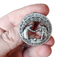 The Christmas Truce Enamel Badge