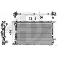 KüHler WasserküHler MotorküHler Aluminium FüR Audi A6 Avant 4G5 C7 3.0 TDI