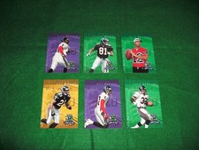1997 PLAYOFF FIRST&TEN ATLANTA FALCONS CARDS! ERIC METCALF,BERT EMANUEL+MORE! 