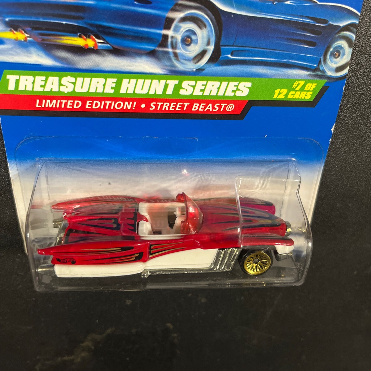 Hot Wheels 1998 Super Treasure Hunt Street Beast #7/12cars