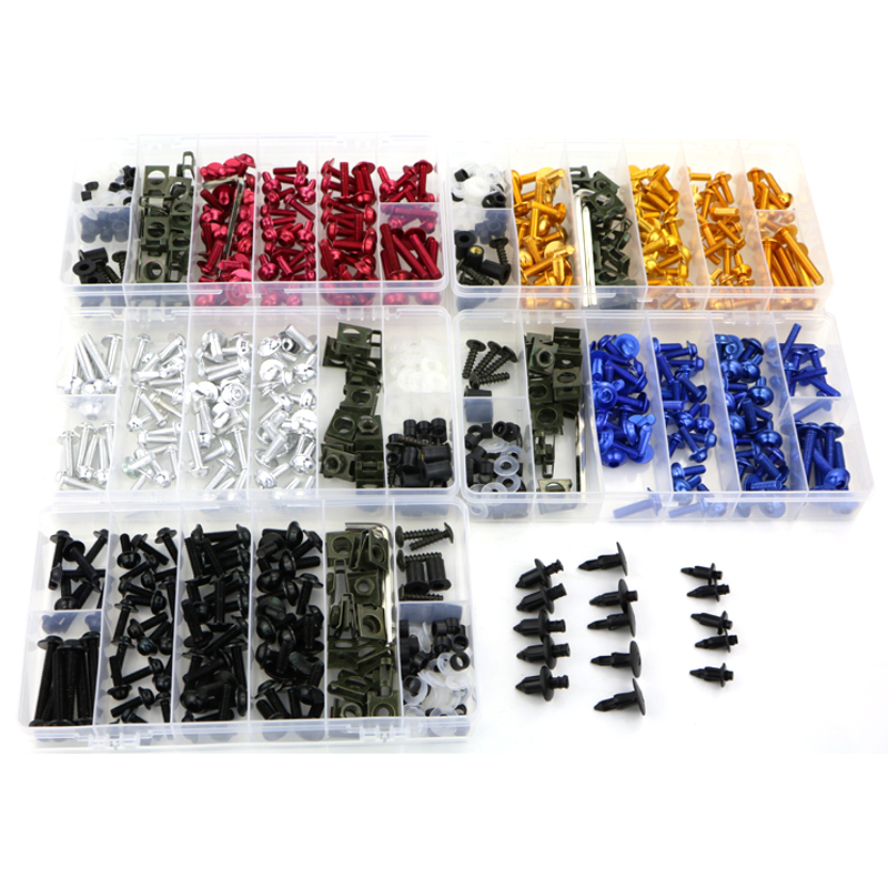Fit For Kawasaki ZX-6E 1993-1996 Complete Fairing Bolt Kit