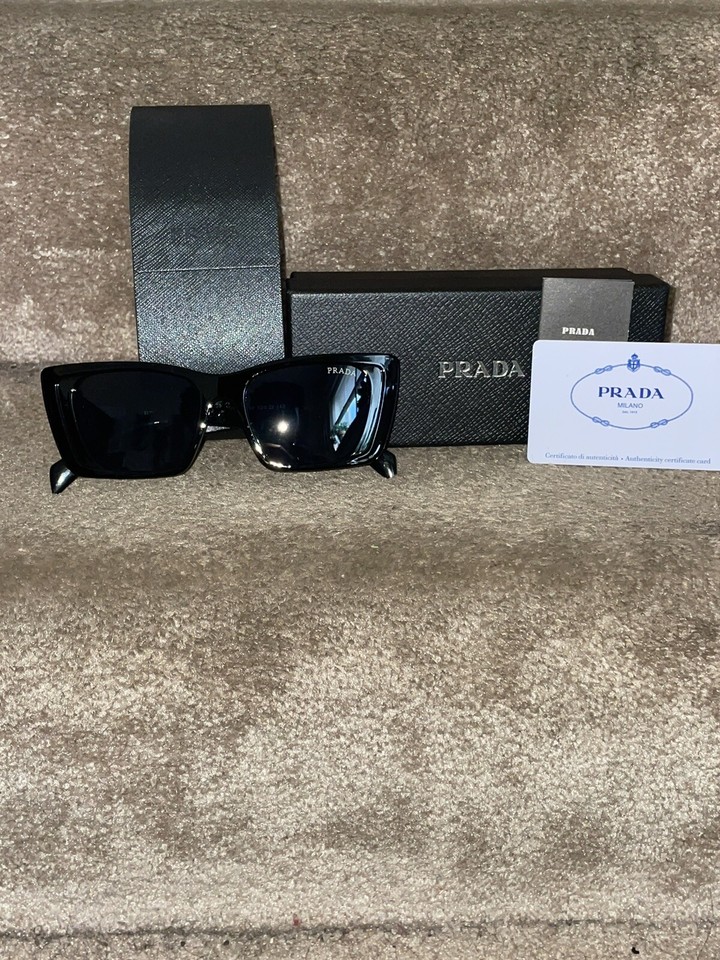 Black Prada Glasses 8056597438179 eBay