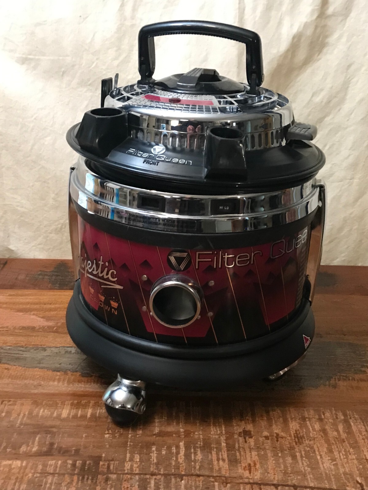 Filter Queen Majestic Triple Crown Canister Vacuum Cleaner & Power Head