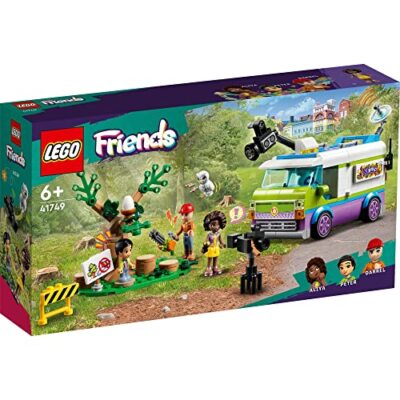 LEGO 41749 Friends Message Car Animal Rescue Toy Set Film and R