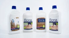 4 Bona Hardwood Floor Polishes - High Gloss 24 fl oz Transforms and Renews Shine