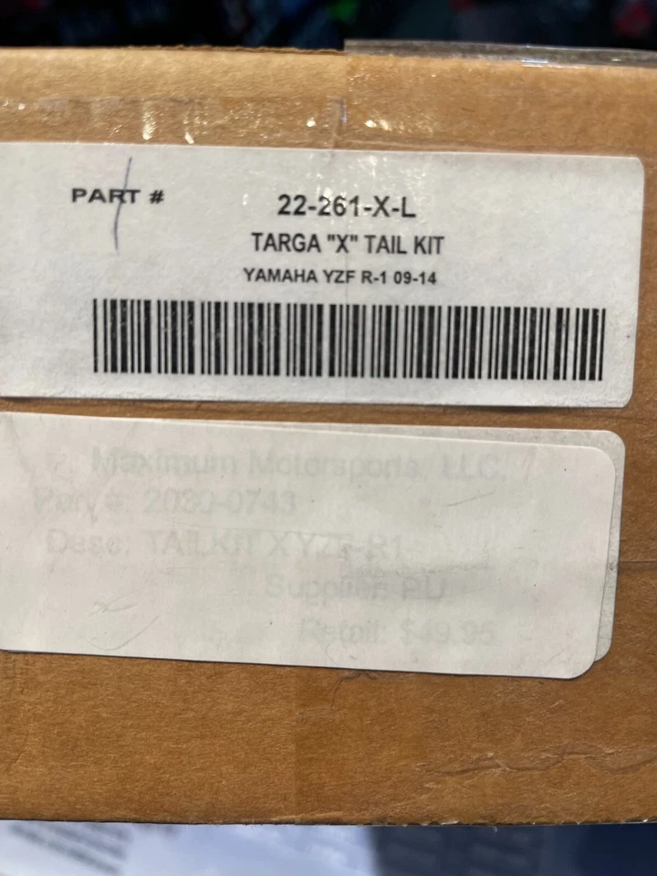 Targa - 22-261-X-L - X-Tail 套件 09-14 雅马哈 YZF-R1 — 第 2/2 张图片