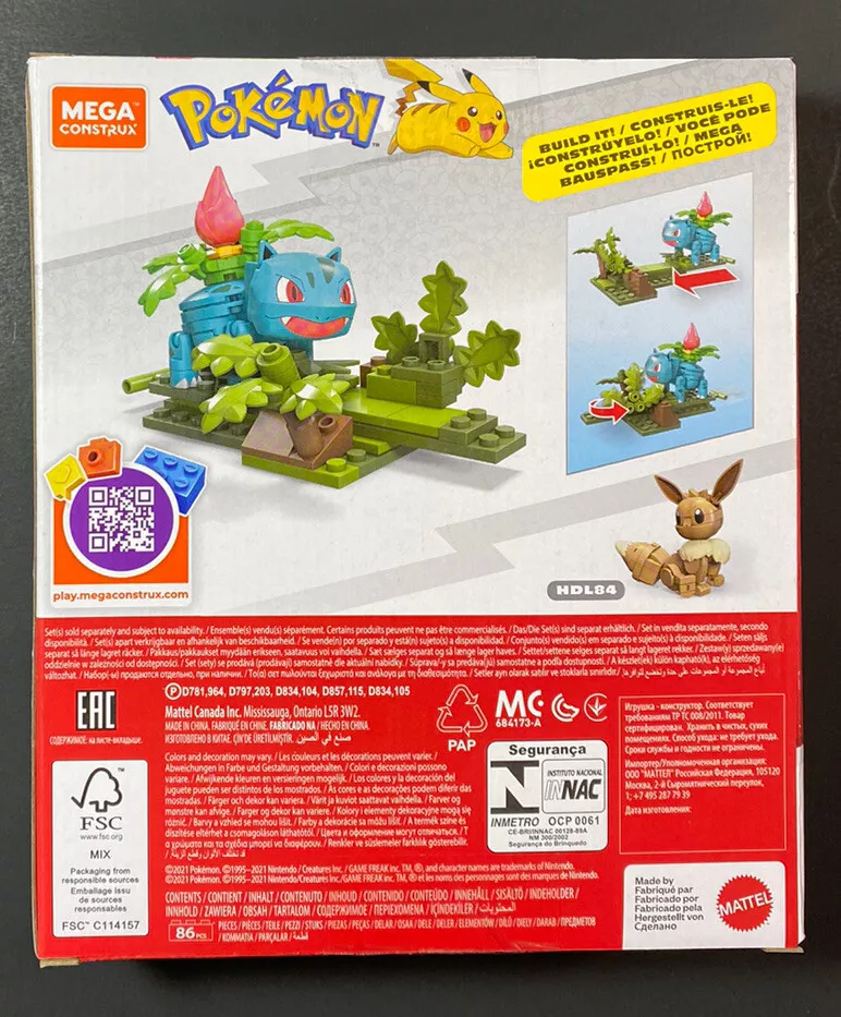 Mega Construx Pokemon Set [ Ivysaur ] NEW