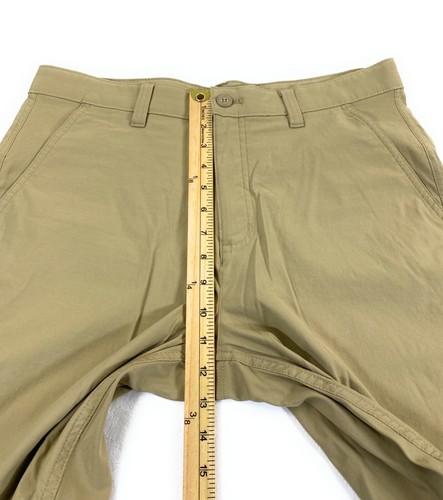 Eddie Bauer Men's Horizon Guide StormRepel 10" Beige Hiking Outdoor Shorts 33 - Picture 8 of 11