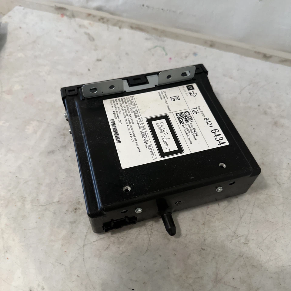 2018 CHEVROLET IMPALA RADIO AUDIO CD PLAYER COMPUTER CONTROL MODULE OEM 84016434 - Image 4 of 4