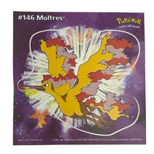 Pokemon Collect 'em Stick-Ups Moltres #146 Large 4” Sticker Priss Prints
