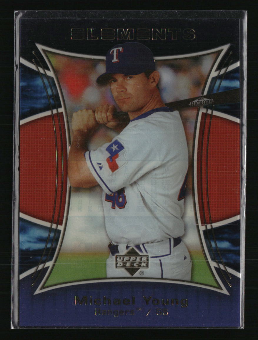 Michael Young 2007 Upper Deck Elements #124 Baseball Card