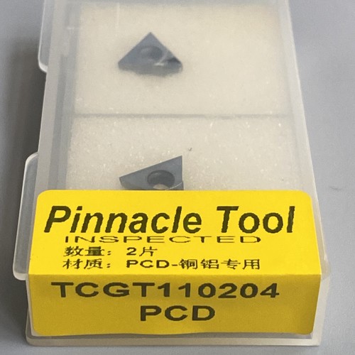 2pcs TCGT110204 PCD polycrystalline diamond PCD TCMT 21.51 PCD Turning insertion - Picture 5 of 5