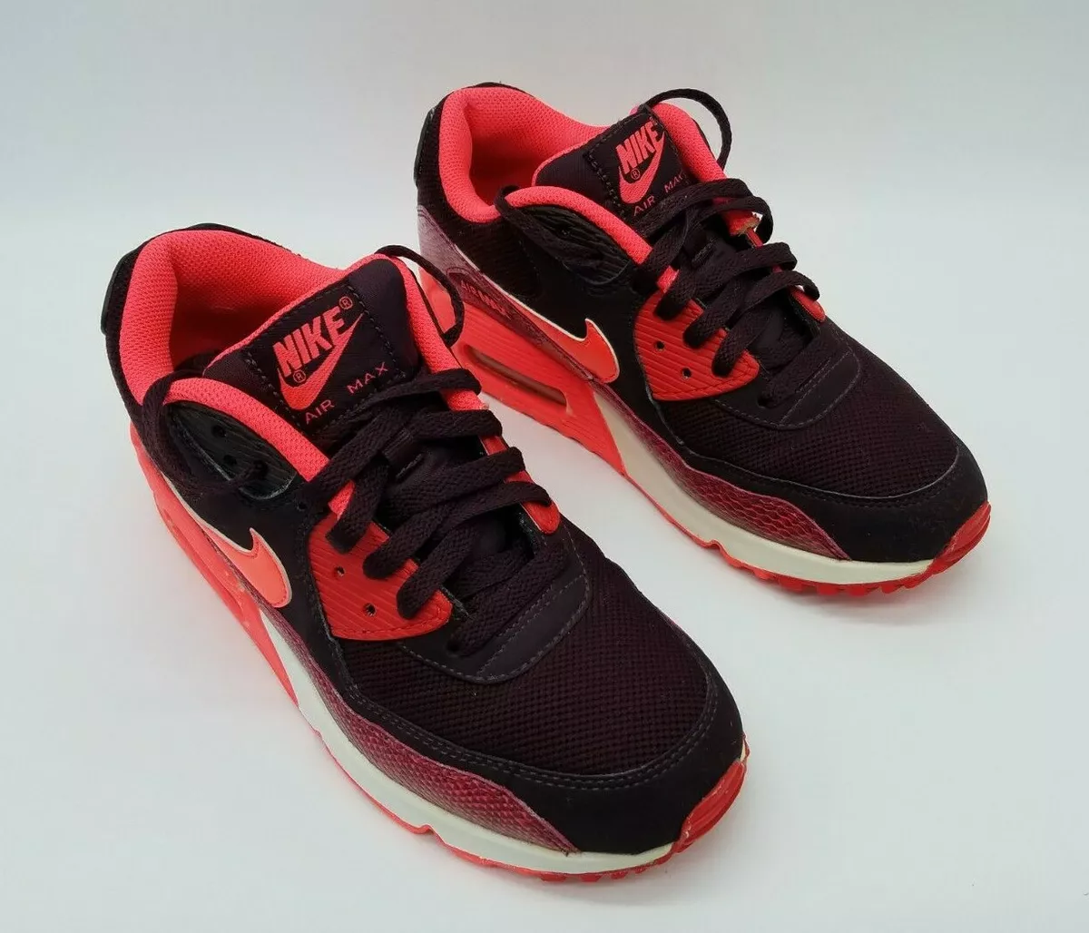 Nike air max top 90 burgundy womens