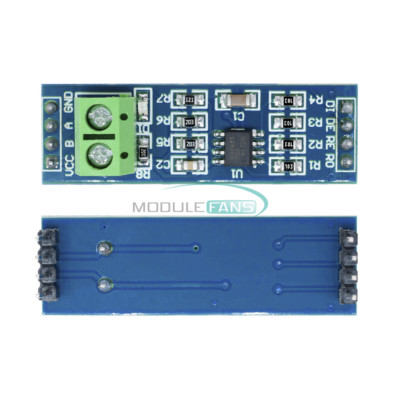 2Pcs MAX485 Module RS-485 Ttl To RS485 MAX485CSA Converter Module For Arduino la