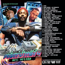 Dj Greg Nasty - PARTY MIX 4  (80'S - 90'S R&B)