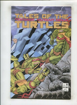 TALES OF THE TEENAGE MUTANT NINJA TURTLES #5 (9.2 OB) 1988