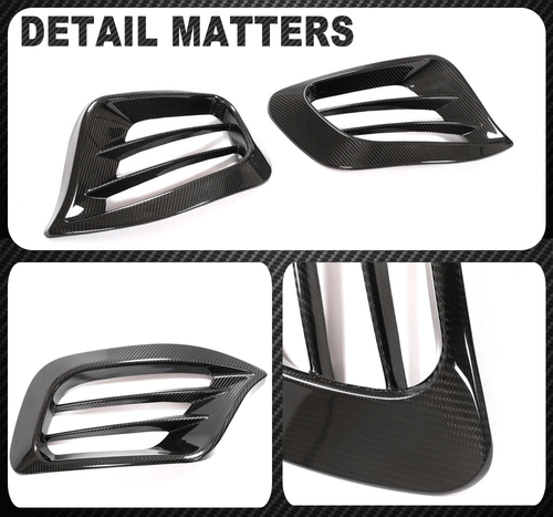 Para Mercedes W447 Clase V 2020-2021 Carbon Front Splitter Flaps Aletas Canards - Imagen 9 de 9