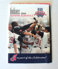 MLB - Cleveland Indians 2004 Season Pocket Schedule