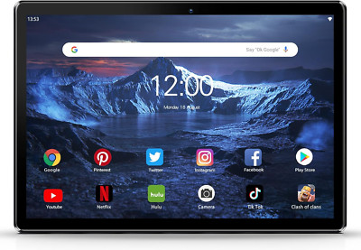 10 Tablet Android 13 Phone Tablet with SIM Slot 64GB Quad Core IPS Touchscre