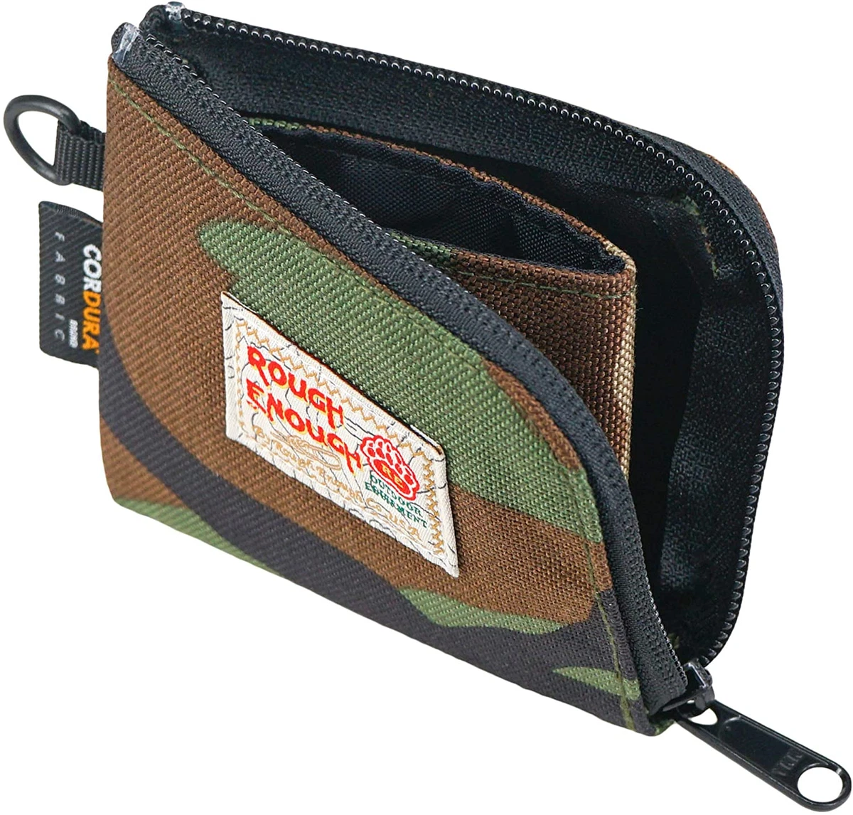 Rough Enough Small Coin Purse Pouch for Men Boys Slim Credit Card