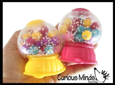 Set of RANDOM Gumball Machine Molecule DNA Ball Squishy