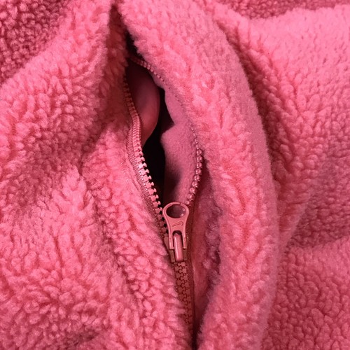 Nike Damen rosa Therma-Fit Sherpa mit durchgehendem Reißverschluss Puffer-Down-Fülljacke DM9260-622 - Bild 4 von 11