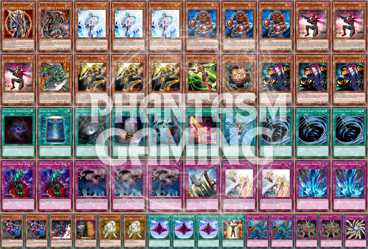 Inzektor Deck Gozen Match Dimensional Fissure Ryko Maxx 