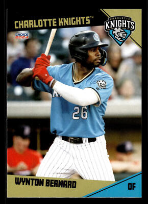 Wynton Bernard 2024 Choice Charlotte Knights #04