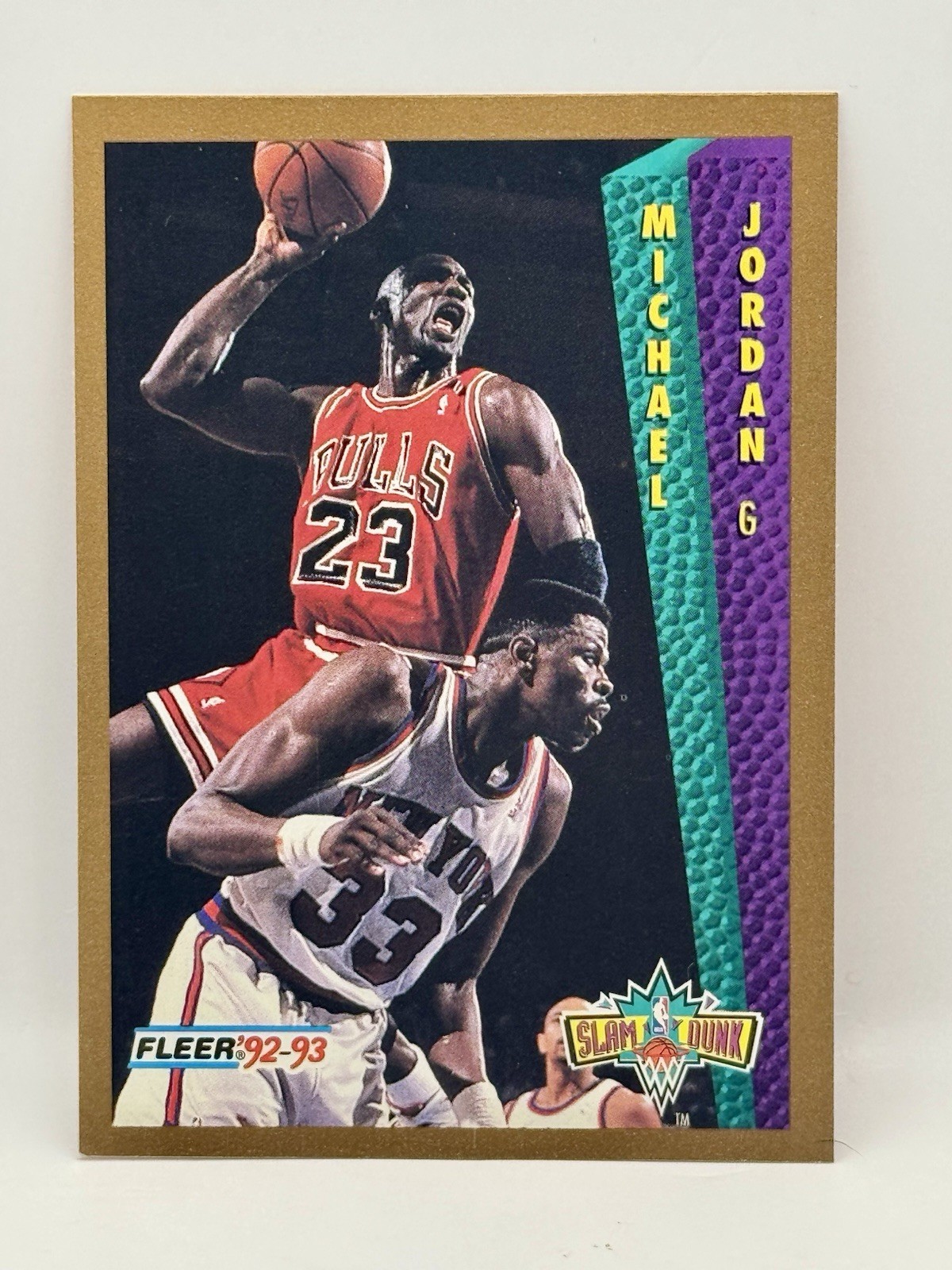 1992-93 Fleer Slam Dunk Michael Jordan #273