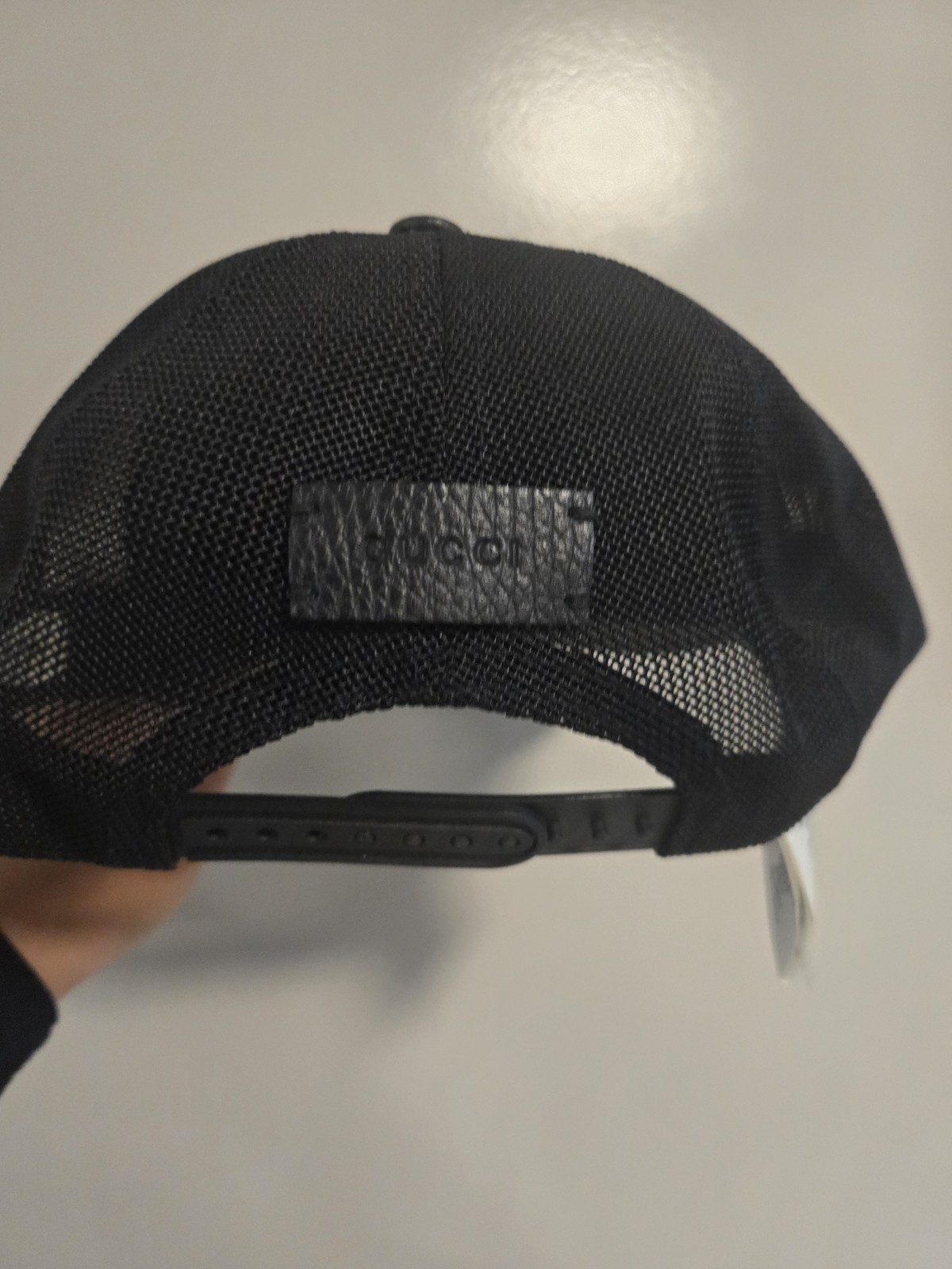 Gucci Nylon Monogram Baseball Hat black image 7
