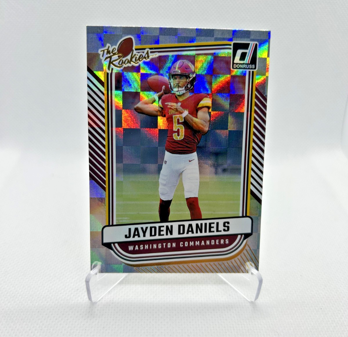 Jayden Daniels RC - 2024 Donruss The Rookies Insert #37 - Washington Commanders