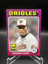 Yennier Cano 2024 Topps Heritage #121 Baltimore Orioles
