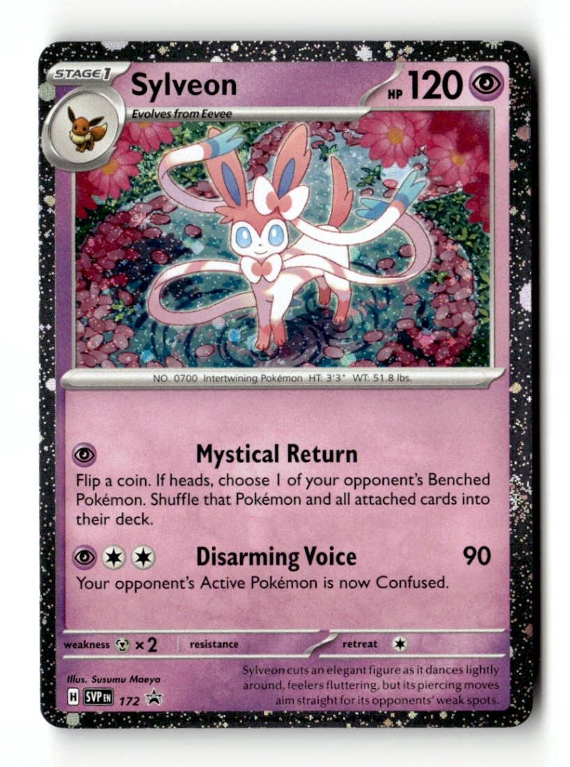 Sylveon - (Cosmos Holo) SV: Scarlet & Violet Promo Cards 172 NM
