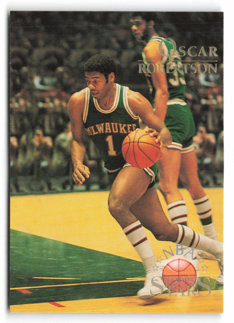 1996-97 Topps Stars #138 Oscar Robertson Milwaukee Bucks