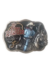 VTG 1994 Limited Edition The Lone Ranger Pewter Belt Buckle 556 Of 10,000