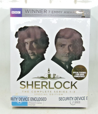 Sherlock The Complete Series 1 - 3 Special Edition Blu-Ray
