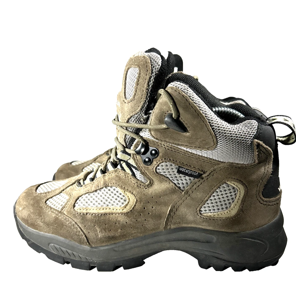 Vasque Breeze Niños Jóvenes Talla 6 M Botas de Senderismo Sendero Impermeables Caminar Gris Alto Foto 4 de 4