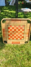 Vintage 1960 Carom Gameboard Board. 