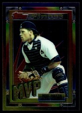 1994 Topps Traded Mike Piazza #2 Finest Inserts Los Angeles Dodgers