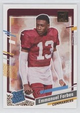 2023 Panini Donruss Rated Rookie Portrait Emmanuel Forbes #44 00gy