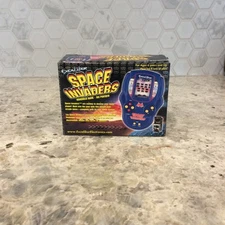 Vintage Excalibur Space Invaders Electronic Handheld Travel Game Brand New!