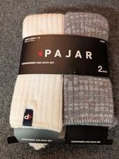 PAJAR Legwarmers And Socks Winter Warm Set Sz 6-10 2 Pack