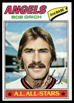 1977 Topps Bob Grich California Angels #521